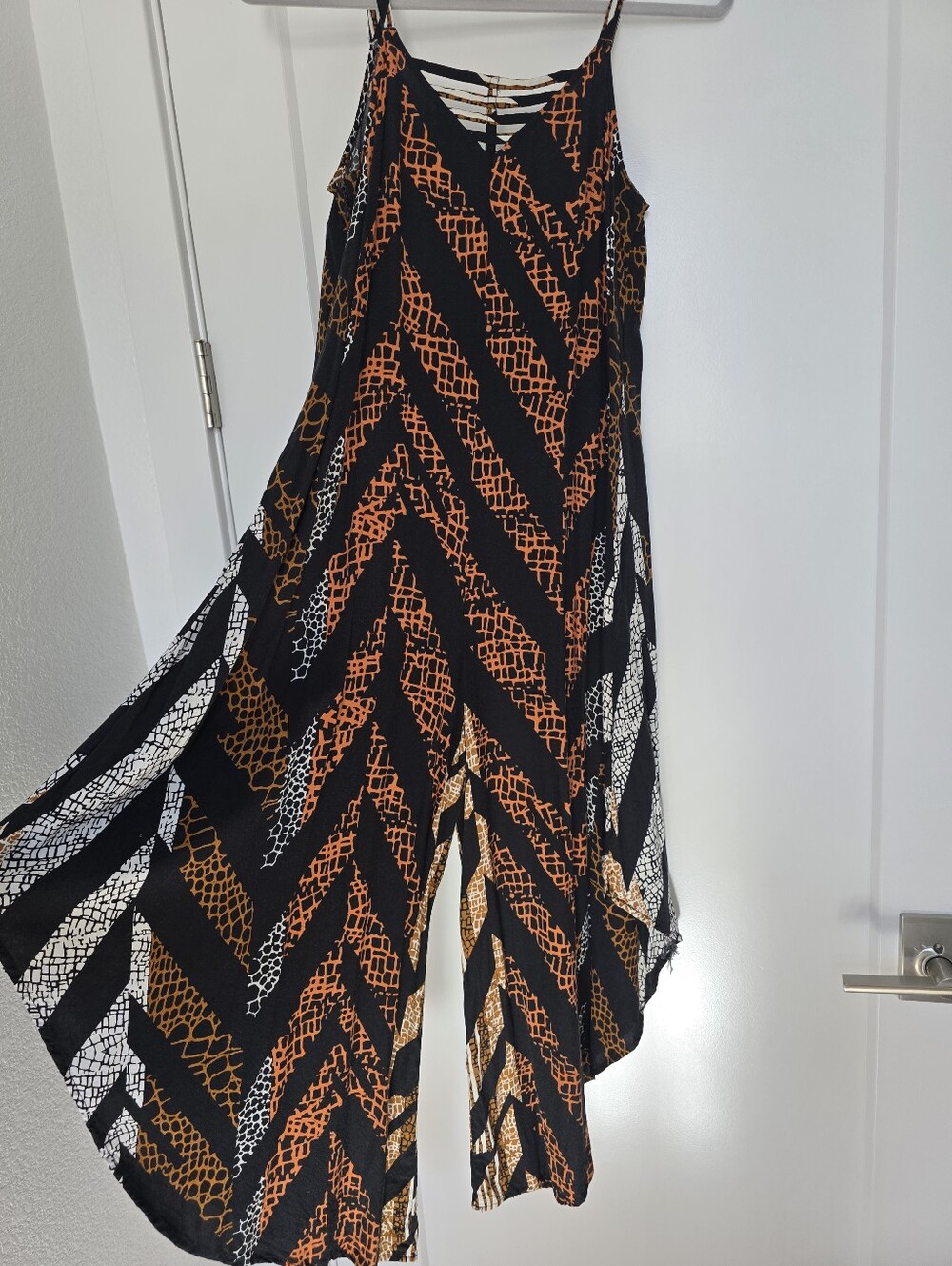 MSK Jumpsuit Wide Leg with Graphic Animal Print Prints